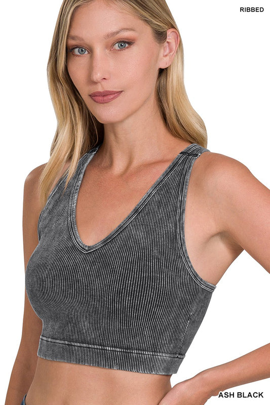 The Ashley Brami in Ash Black (Racerback)