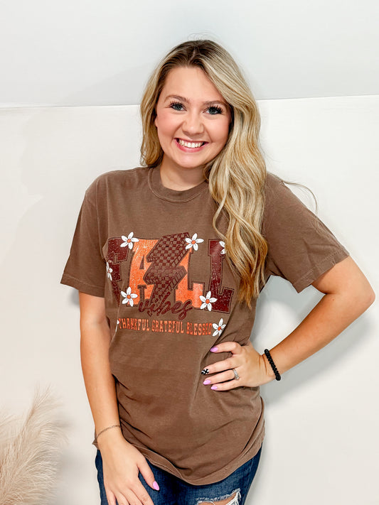 Fall Vibes Tee (Comfort Colors)