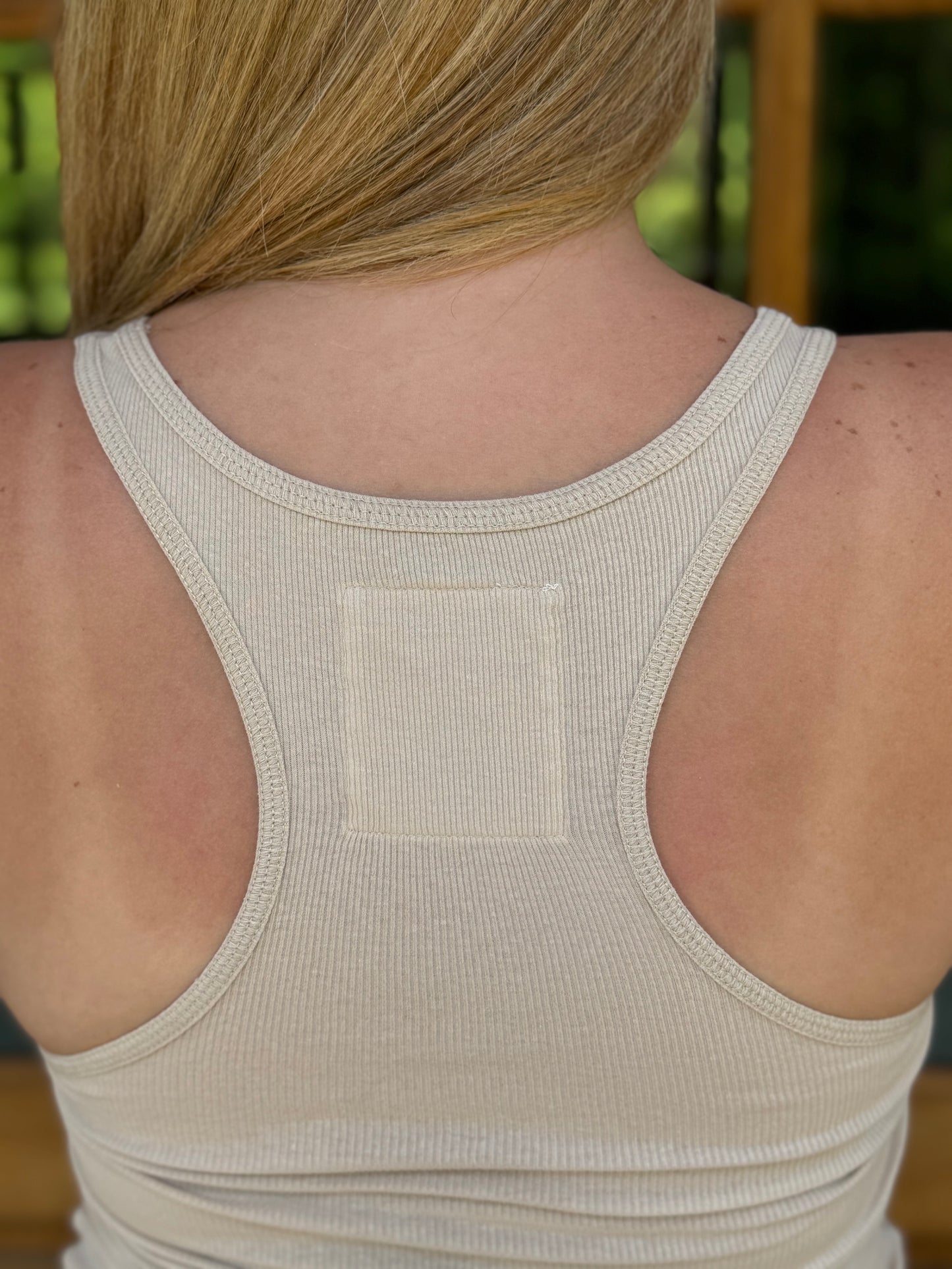 Ribbed Racer Back Tank (2 Colors)