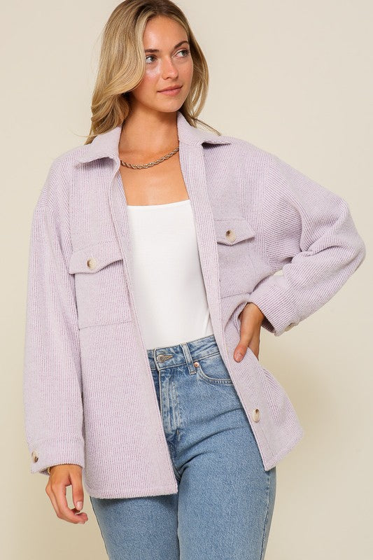Lily Lavender Shacket