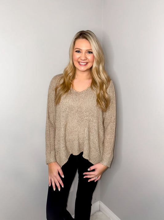 Teddy Lightweight Sweater
