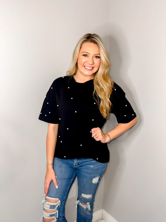 Pretty in Pearls Top
