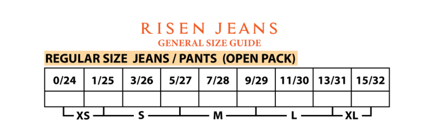 RISEN JEANS - High Rise Skinny (Medium Wash)