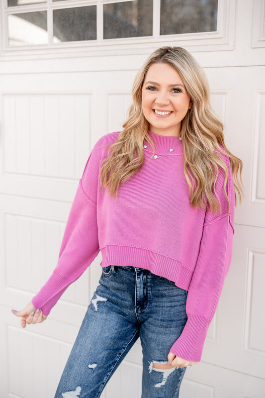 Loving on you Sweater Top