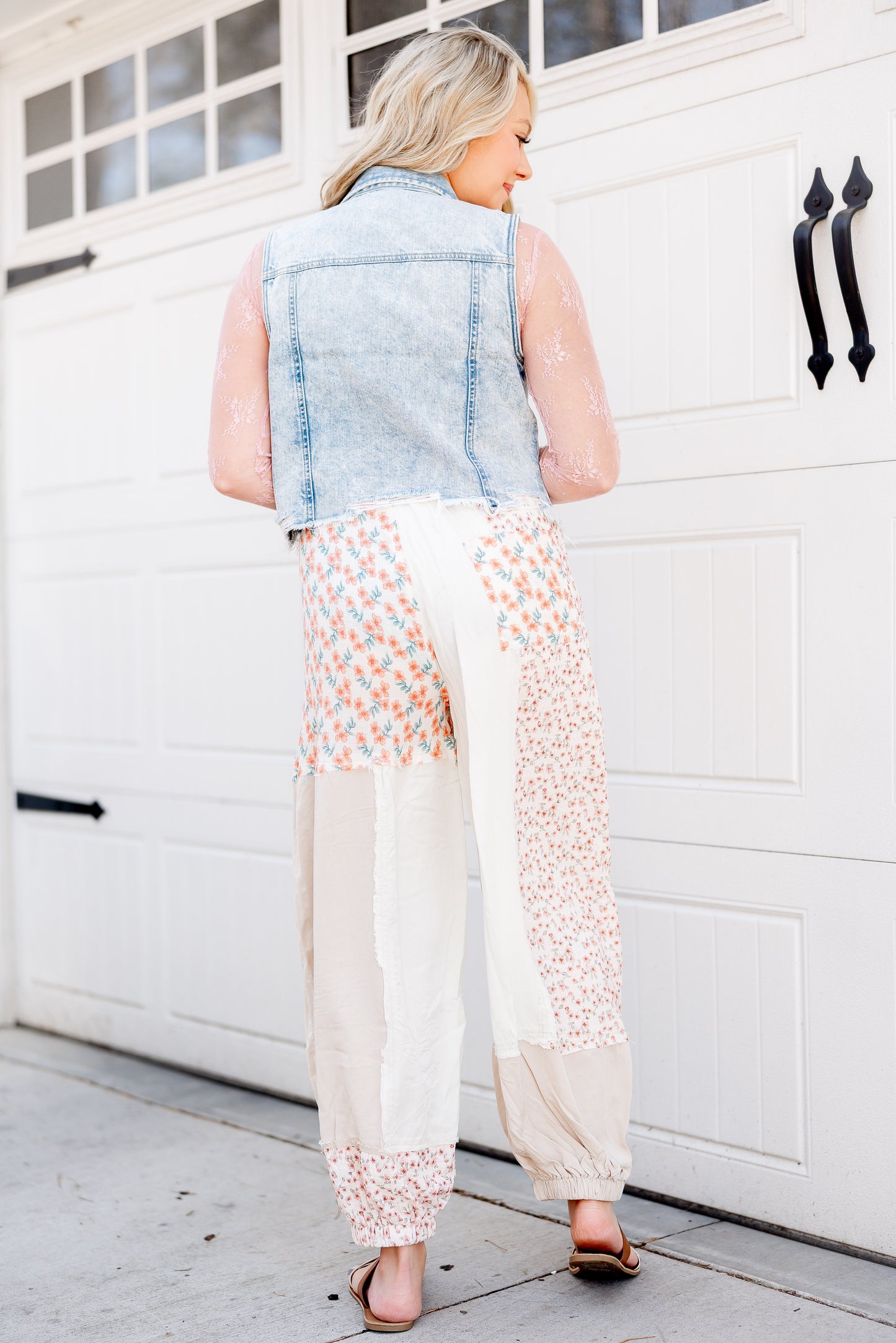 POL Free Spirit Floral Joggers