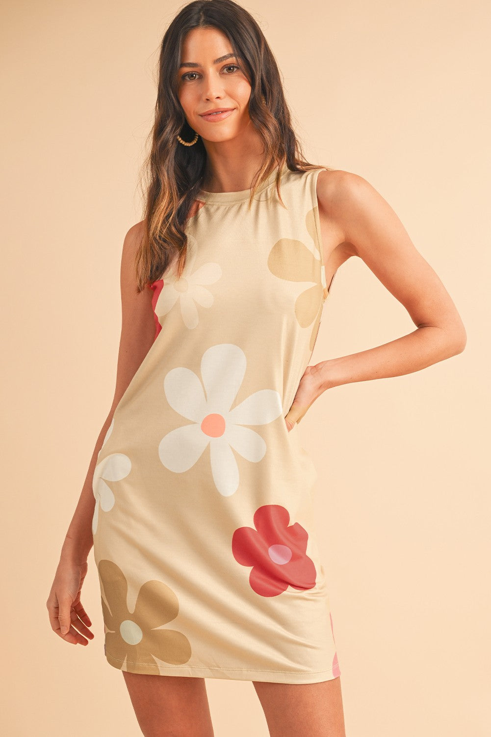 Daisy Flower Tank Dress